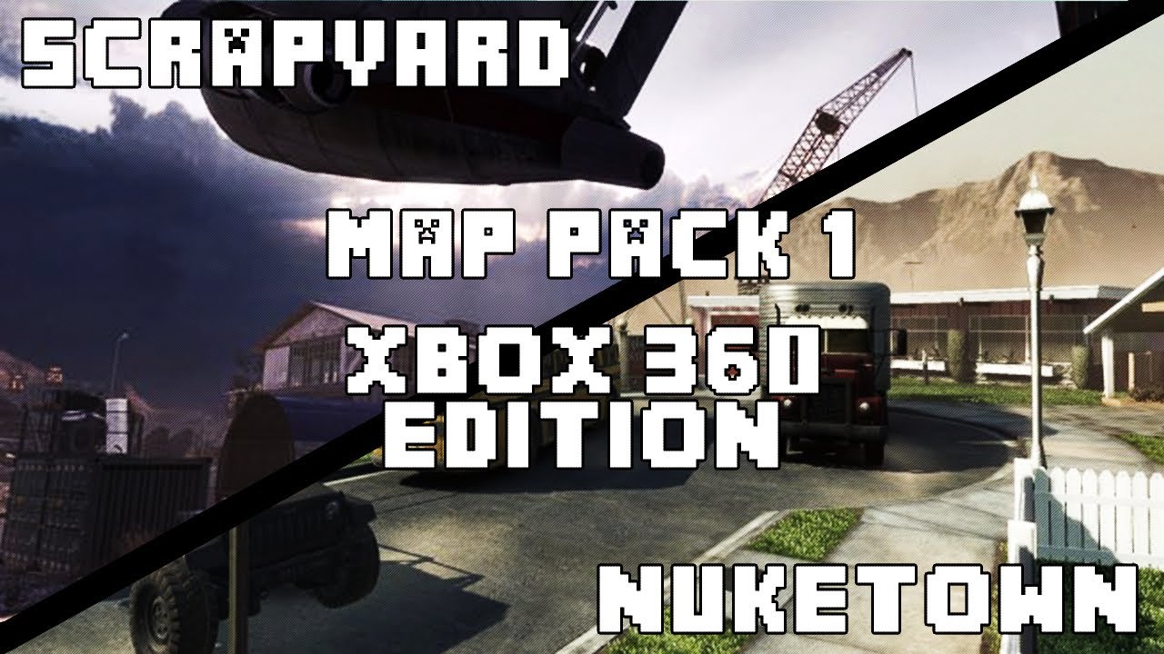 Minecraft Xbox 360: Nuketown & Scrapyard Map Pack + Download Link ...