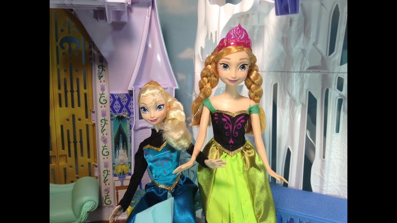 frozen two barbies