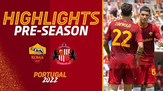 Roma 2-0 Sunderland | Pre-Season Highlights 2022-23