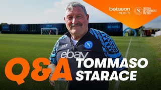 💙? SSC NAPOLI: Q&A CON TOMMASO STARACE| Presented by @BetssonSport