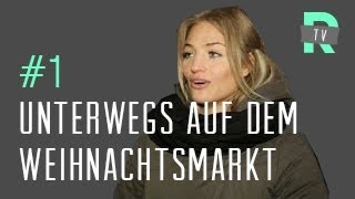 Ricarda auf dem Weihnachtsmarkt Teil1