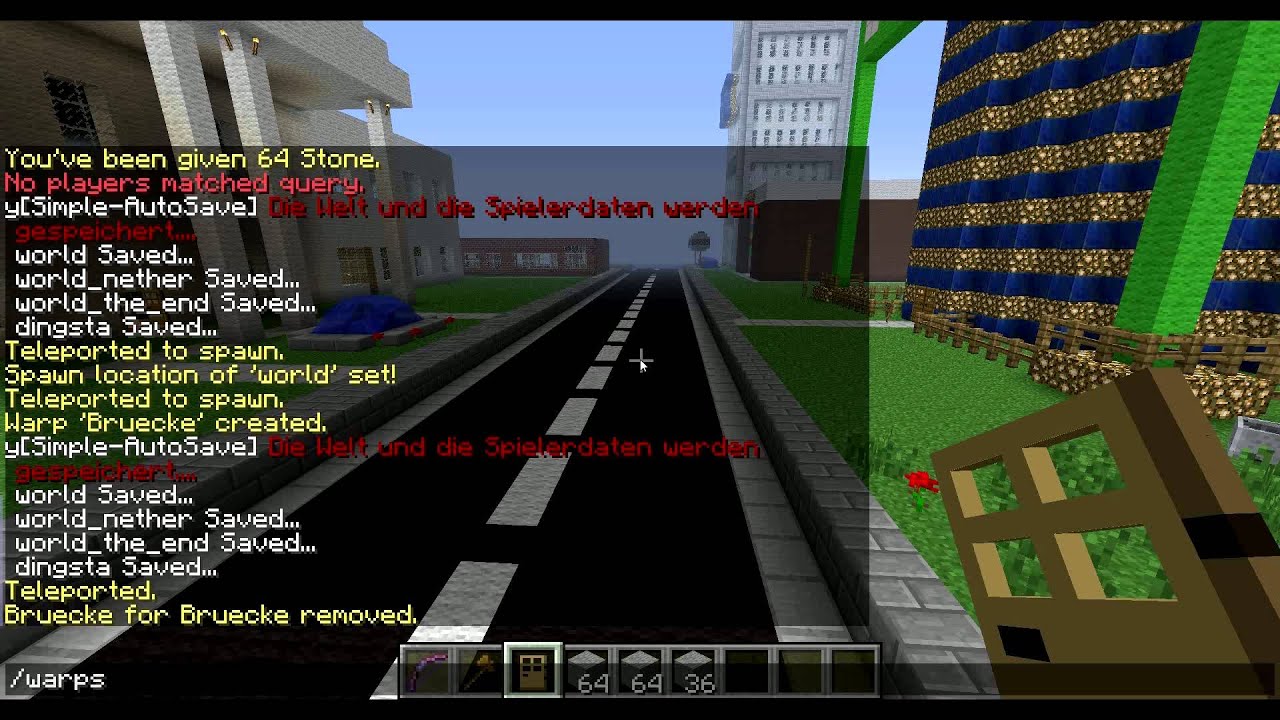 Minecraft Bukkit: CommandBook 1.7.2 Tutorial (German) Für Anfänger ...