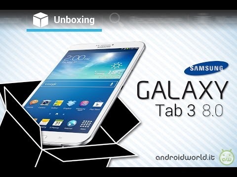 Hình ảnh trong video Samsung Galaxy Tab 3 8.0, unboxing in italiano