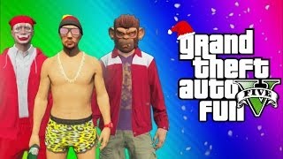 GTA 5 Online Funny Moments Gameplay - North Yankton Glitch, Titan Plane Fun, Alien, This is Santa!