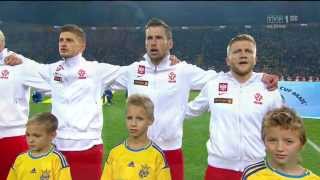 Ukraina - Polska: hymn Polski