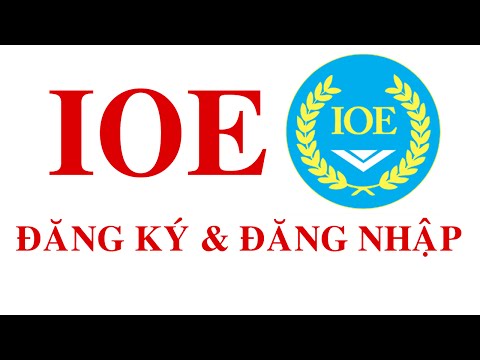 ioe - đăng ký thành viên & đăng nhập ViOlympic Tiếng Anh
