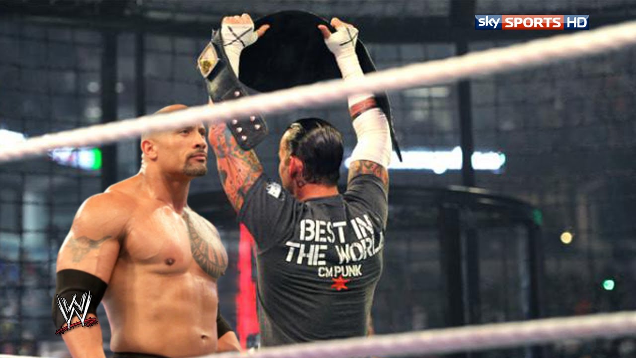 WWE Elimination Chamber 2013 - WWE Title Match w/ The Rock?! - YouTube