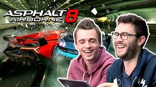 Squeezie VS Cyprien sur Asphalt 8 !