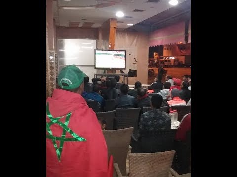 ساكنة تنجداد تحتفل بالانتصار التاريخي للفريق الوطني المغربي “فيديو”