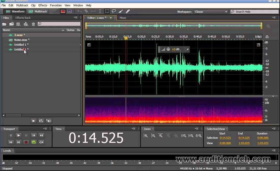 Adobe Audition Sound Editor Free Download