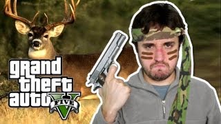 GTA V Sandbox: Caçando o Bambi!