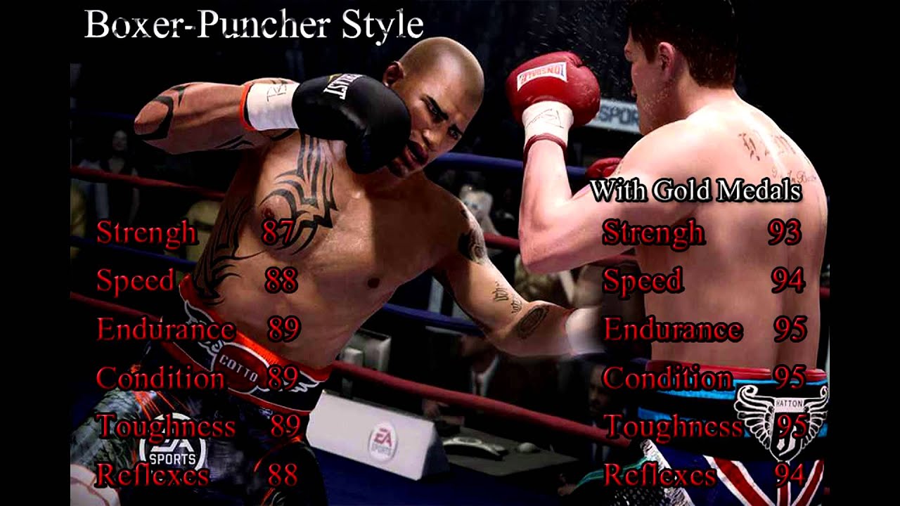 fight night champion boxer styles