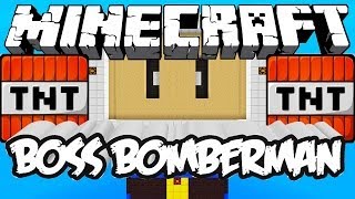 BOSS BOMBERMAN e Fechadura Numérica - Minecraft (NOVO)