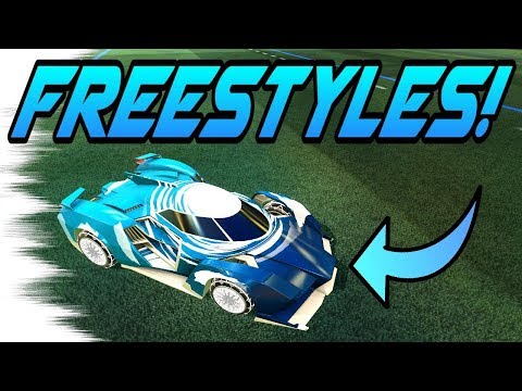 rocket league goals freestyles with the samurai car new triumph