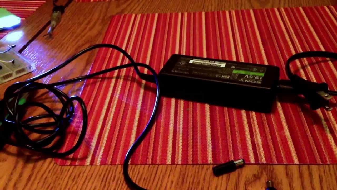 DIY How To Fix A Broken Laptop Charger - YouTube