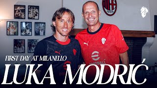 Luka Modrić: il primo giorno a Milanello | Behind The Scenes