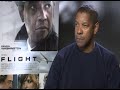 Denzel Washington on Flight and pilot training