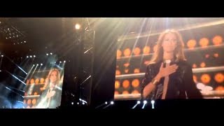 Céline Dion dédie 'On ne change pas' à la population du Lac Mégantic