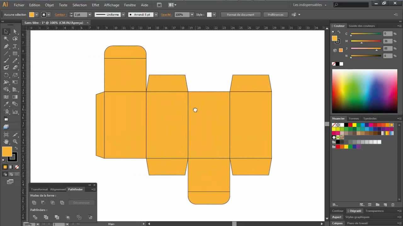 Carton Packaging Design in 5 minutes - Adobe Illustrator - YouTube