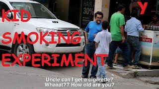 Kid: Can I get One Cigarette, Uncle? - The Kid Smoking Experiment in India | YTV Network