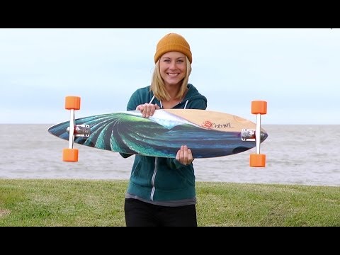 Longboard BoardGuide Reviews: Pintails by Original Skateboards with Lindsay