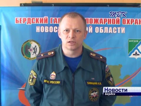 О пожарной ситуации за прошедшую неделю в Бердске