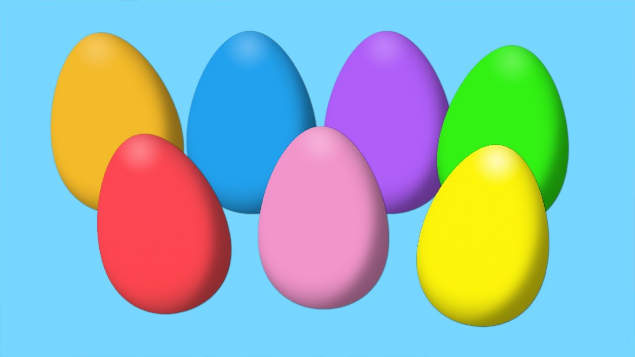 animated surprise easter eggs for learning colors part i animated surprise easter eggs for learning colors part i