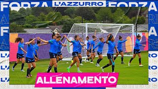 La rifinitura delle Azzurre | Italia-Belgio | Women's EURO 2022