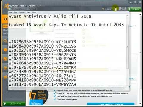 avast antivirus for windows 10 activation code