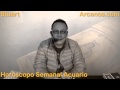 Video Horscopo Semanal ACUARIO  del 1 al 7 Febrero 2015 (Semana 2015-06) (Lectura del Tarot)