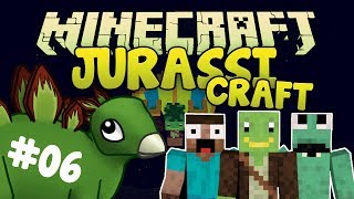 JurassiCraft #6 - HANGGLIDER! - Minecraft Modplay