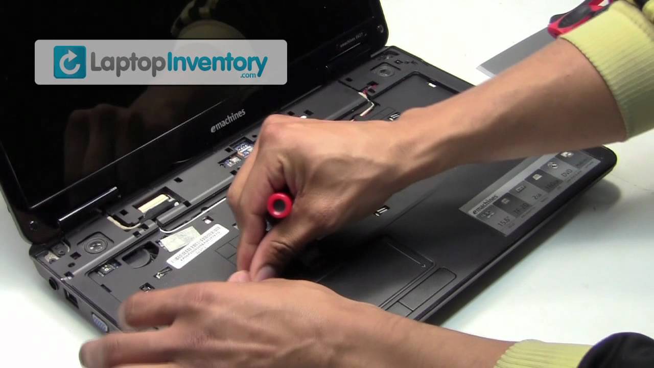 eMachines Laptop Repair Fix Disassembly Tutorial | Notebook Remove 