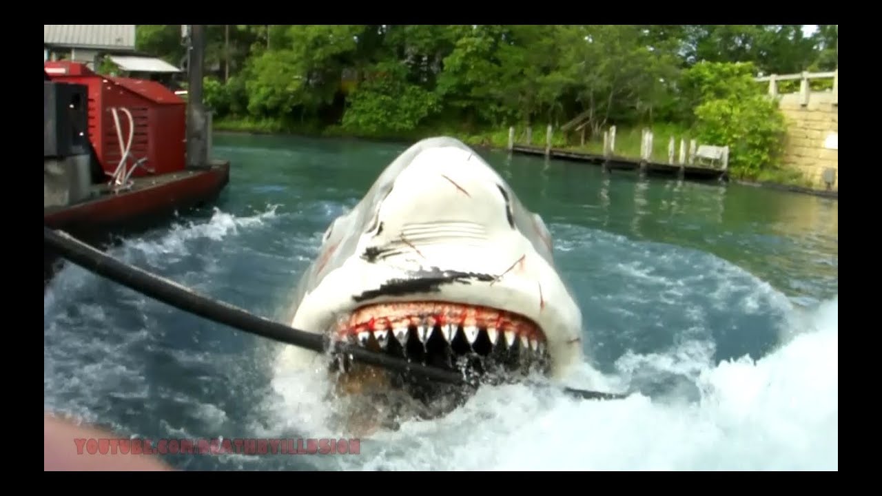 Jaws The Ride (Complete HD Experience) Universal Orlando - YouTube