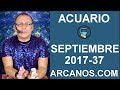 Video Horscopo Semanal ACUARIO  del 10 al 16 Septiembre 2017 (Semana 2017-37) (Lectura del Tarot)