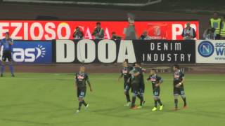 Napoli-Atalanta 2-0 14-09-2013 Gol di Callejon Live in HD dalla Curva B