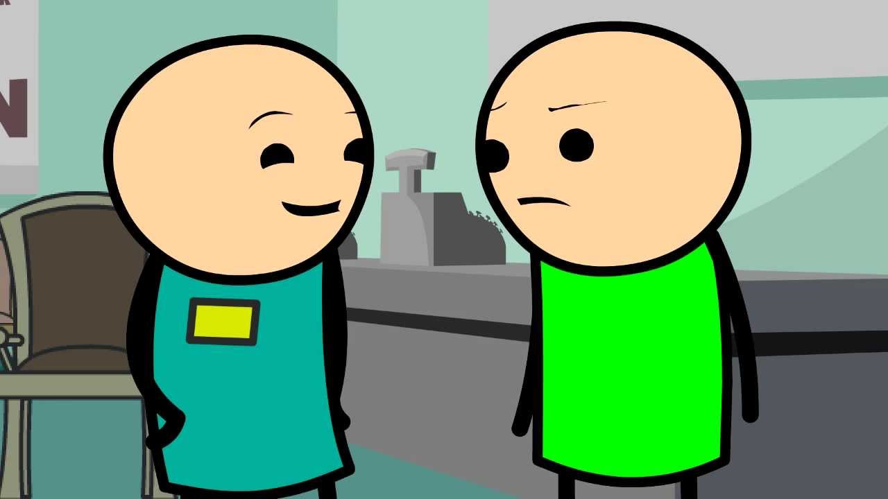 The Man Who Could Sit Anywhere Cyanide & Happiness Shorts YouTube