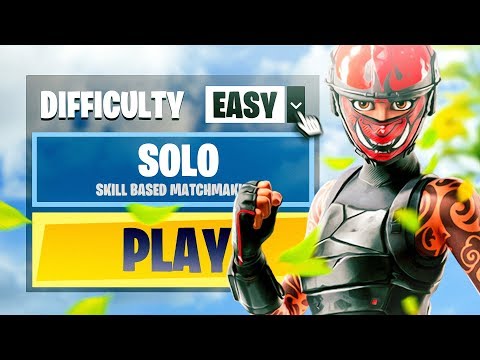 Skill based matchmaking is too easy...