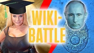 Nobelpreis für Gina-Lisa! I Putin = Einzeller? #WikiBattle