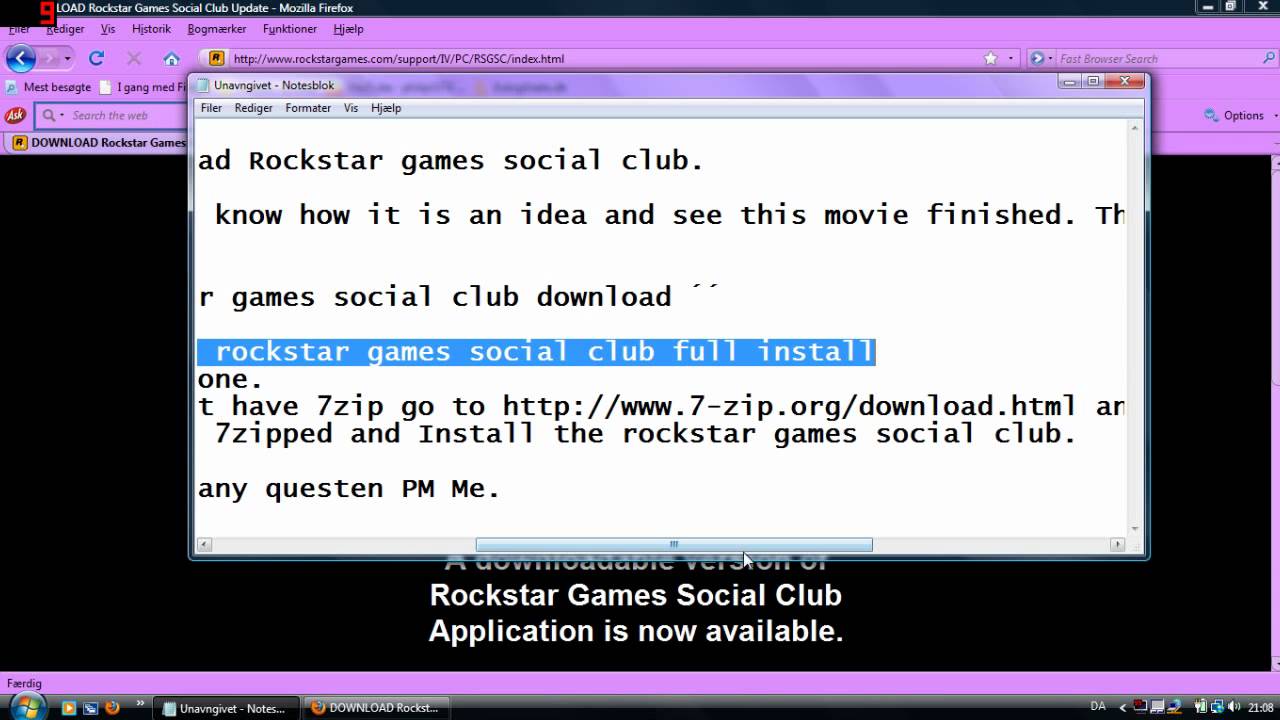 create new rockstar social club account