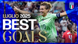 EURO-Girelli, Bonansea al volo e Caruso di precisione | Best Goals Luglio 2025