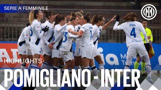 6 GOALS 🔥✨? | POMIGLIANO 2-6 INTER | WOMEN HIGHLIGHTS | SERIE A 23/24⚫🔵🇮🇹????