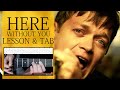 Guitar Lesson: Here Without You 1 3 - 3 Doors Down - How