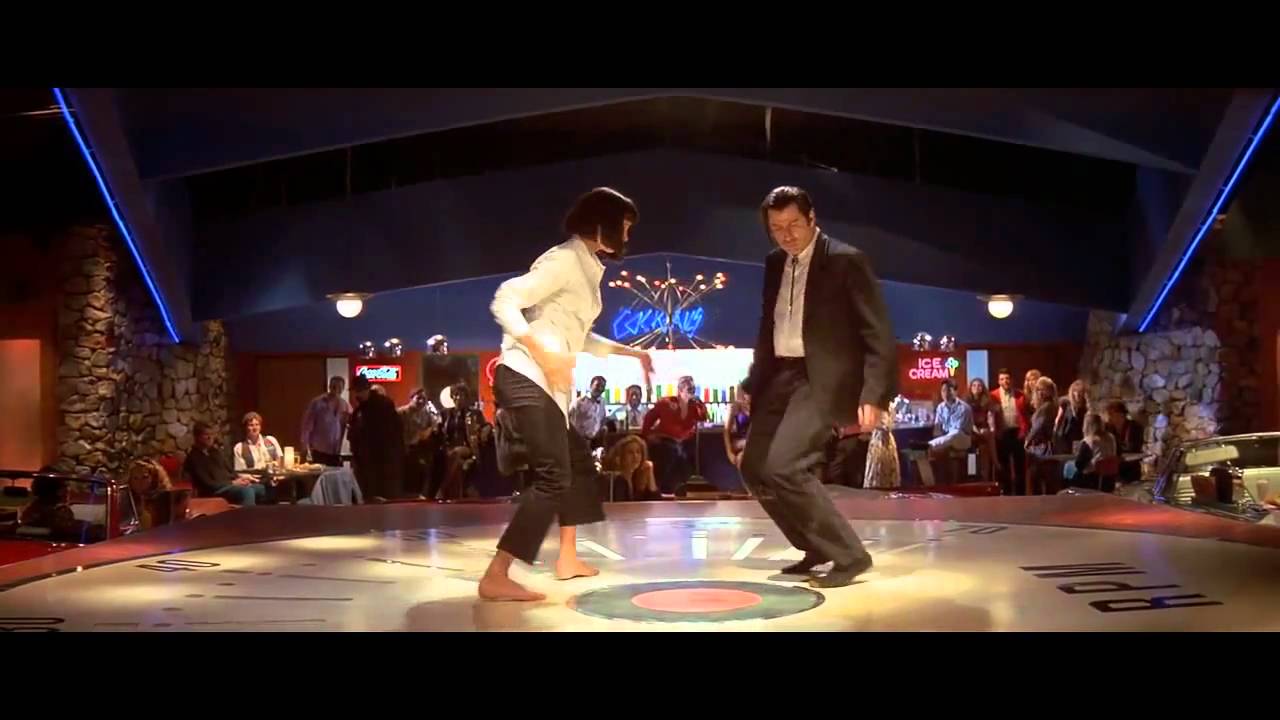 Quentin Tarantino - Pulp Fiction - Dancing Scene - YouTube