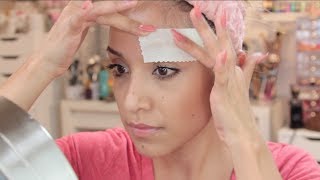 How I Wax My Eyebrows at Home (EASY)