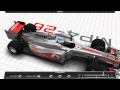 F1 2011 Vodafone McLaren Mercedes reveal of the MP4-26 - 3D Render