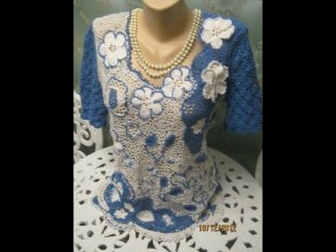 Марина цветы видео вязание Марина цветы видео вязание