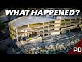 Brand New Concrete Carpark Collapses Weeks Before Opening