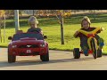 Power Wheels vs Big Wheel Race
