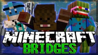 NO PANTS Minecraft The Bridges Minigame w/ HuskyMudkipz and Bashur!