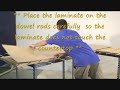 How to laminate your counter top - Part 2 - CABINETPARTS.COM